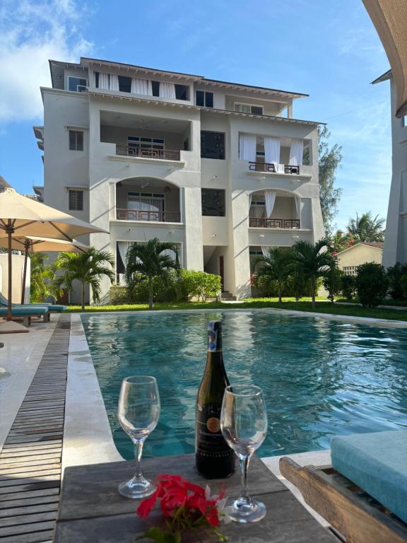 Exterior of Penthouse Alinas near Watamu Beach