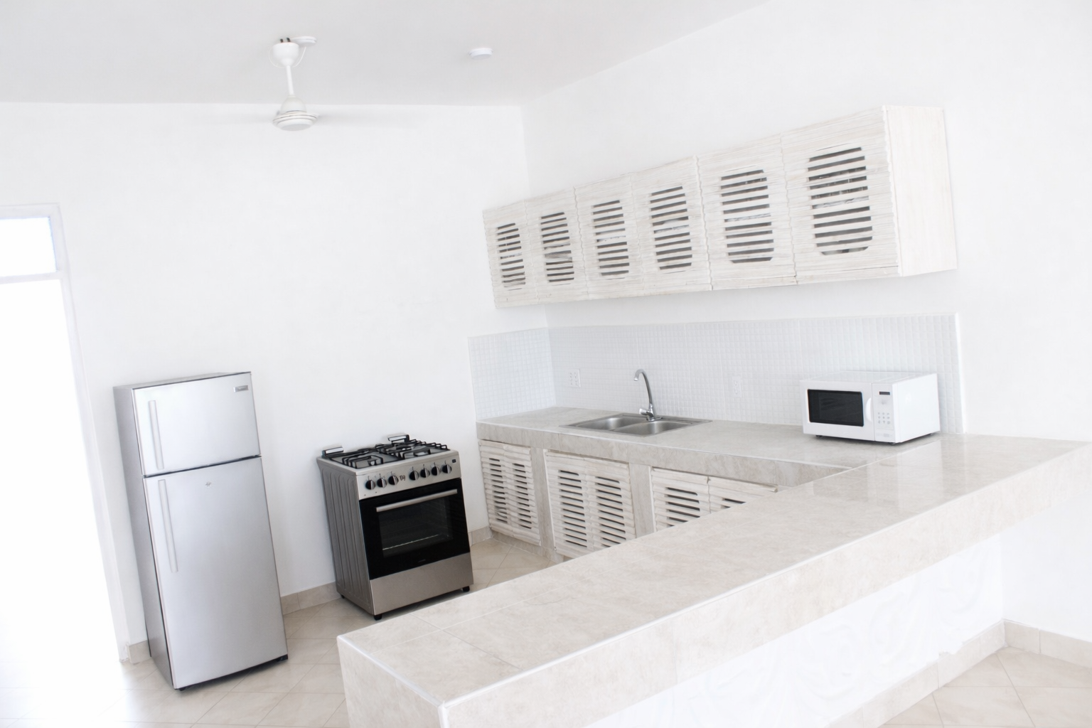 Kitchen, Nyumba Maua Lilies apartment